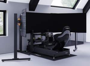 Configuration de simulateur de conduite pour simulateur de course sur PC//PS4, support de volant de course Logitech G25/G27/G29/G920/G923, réaliste - Product Image 2