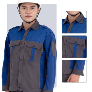 Ropa DE TRABAJO DE ALTA CALIDAD Uniforme Ropa de trabajo para hombres Chaquetas Ropa DE TRABAJO Chaleco de Vietnam Fabricante verificado ODM/OEM - Product Image 1