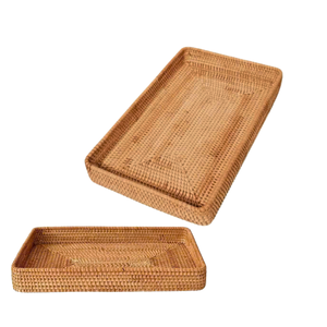 <b>TOP</b> PRODUCT High-Quality Viet Nam Rattan Tray for Food Storage Bread-Making and Kitchen Organizer Solutions - Product Image 1