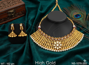 Nouveau à la mode Antique Rajwadi polonais 36.6cm Mangalsutra 43gm bijoux en pierre naturelle pour les femmes Occasions spéciales telles que les mariages - Product Image 2