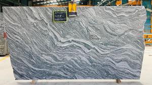 Kuppam Diseño moderno Losa blanca Características elegantes con superficie pulida Forma de piedra de losa grande - Product Image 2
