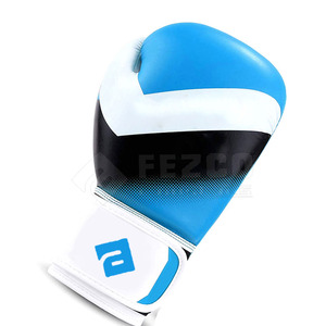 Guantes de boxeo de cuero PU de alta calidad Diseño personalizable para su propio entrenamiento de lucha en stock Equipo de artes marciales - Product Image 4