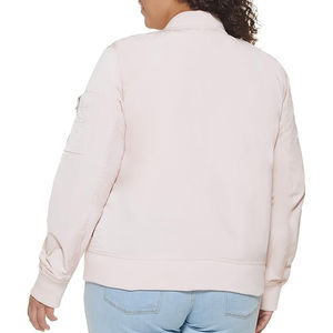 Chaqueta de bombardero de manga larga con estilo para mujer, ropa informal para adultos, chaqueta de bombardero de talla grande para mujer a la venta - Product Image 5
