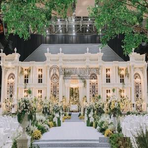 La scène de mariage de la célébration royale blanche - Product Image 1