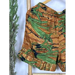 Men's Boho <b>Long</b> <b>Boxer</b> Nightwear Loungewear Beachwear Housewear Fitnesswear Good Silk Blend Woven 4XL for Everyday Use Holidays - Product Image 2