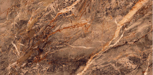 Carrelage de sol en porcelaine à texture solide et brillante de conception moderne 600X1200mm avec surface émaillée mate, épaisseur 8MM pour appartement - Product Image 5