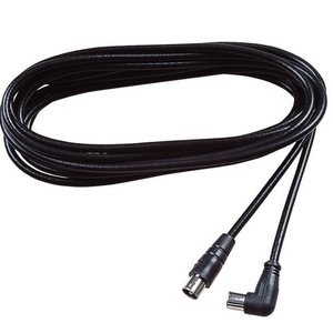 Cavo Antenna Outdoor Digital TV <b>Cable</b> 90 Black 5m PP0622 1 VHF/UHF Frequencies SMA Connector 4K Resolution 1080p <b>HD</b> 4K Features - Product Image 1