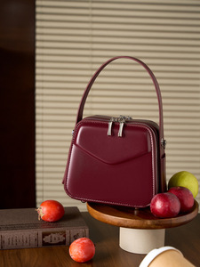 Bolsos de mano de diseñador, bolso de mano con bolsillo para tarjetas, bandolera de hombro de piel de vaca de lujo, bolso de mano de cuero genuino, bolso de cuero para mujer - Product Image 2