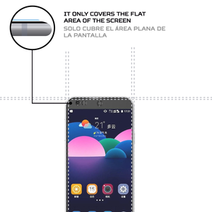 ANTISHOCK สำหรับ ZTE B880 ฟิล์มกันรอยหน้าจอ อุปกรณ์เสริมมือถือที่ทนทานและดูดซับแรงกระแทก - Product Image 3