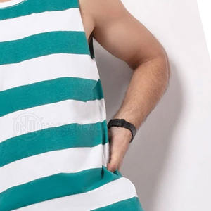 Camiseta sin Mangas para Hombre, para Gimnasio, Fitness, Casual, Tejida, 100% Algodón, de Secado Rápido y Transpirable, Ropa Deportiva - Product Image 5