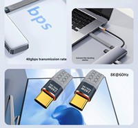 Kabel Data USB Type-C Warna Abu-abu Harga Terjangkau, Selubung TPE, Konduktor Tembaga Murni, Pengisian Cepat untuk Kamera dan Ponsel