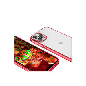 Coque en silicone rouge Netzy SAFA Pixel Premium pour iPhone 13 Pro 14 Plus 8 Plus SE - Coque arrière de protection - Product Image 1