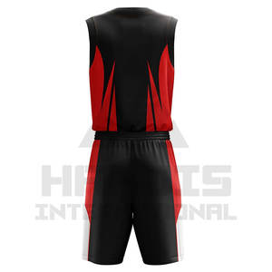Conjunto de uniforme de baloncesto, diseño personalizado, Unisex uniforme de equipo de entrenamiento de competición deportiva, ropa, ropa de baloncesto - Product Image 2