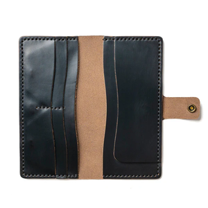<span class=keywords><strong>Portafoglio</strong></span> da <span class=keywords><strong>uomo</strong></span> in pelle di cavallo pazzo <span class=keywords><strong>con</strong></span> catena di caratteristiche antifurto e decorazione <span class=keywords><strong>con</strong></span> lettere di chiusura a chiusura - Product Image 6