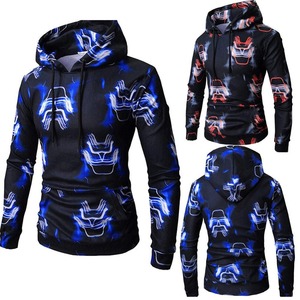 เสื้อฮู้ดพิมพ์ซับลิเมชันของผู้ชายดีไซน์ใหม่ล่าสุด2024 - Product Image 4