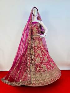 เสื้อเบลาส์พิมพ์ลายแบบเต็มตัวสไตล์ปากีสถานสำหรับผู้หญิงชุดปาร์ตี้หรูหราผ้ากำมะหยี่ปักงานแต่งสำหรับเจ้าสาว - Product Image 3