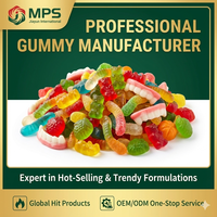 Bonbons gélifiés à faible teneur en sucre tendance et virales, R&D innovante, formes et saveurs personnalisées, OEM professionnel pour les marques de bonbons mondiales