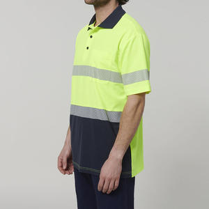 Offres Spéciales hommes surdimensionné à manches courtes évacuation de l'humidité polos 100% séchage rapide coton de qualité supérieure avec broderie personnalisée - Product Image 5