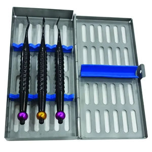 ชุดเครื่องมือในการผ่าตัดรากฟันเทียมสีดำ - Product Image 3