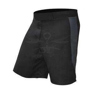 Nuevos Shorts Deportivos MMA para Hombre, Cintura Elástica, Transpirables, Color Sólido, Hechos a Medida, Venta al Por Mayor, Servicio OEM - Product Image 1