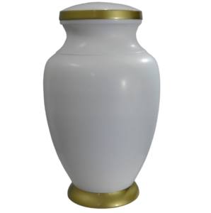 Urnas de cremación para adultos de aluminio con hermoso diseño de grabado, Peltre y mármol negro, acabado para cenizas humanas. - Product Image 3