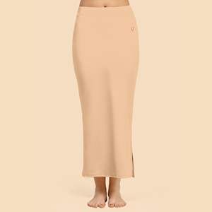 Trendmalls Women's Breathable Shapers Light Peach for Lycra Spandex <b>Saree</b> Shapewear <b>Petticoat</b> - Product Image 1