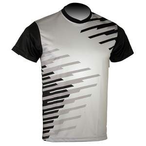 Custom Sublimation Tech <b>TShirt</b> Quick Dry Moisture Wicking <b>Polyester</b> Fabric Athletic Running Training Gym Workout Sportswear Tops - Product Image 2