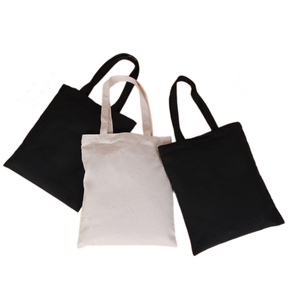 Vente en gros de sacs à provisions réutilisables bon marché avec logo imprimé sur mesure sac fourre-tout en toile de coton blanc uni avec personnalisation au Viet Nam - Product Image 4