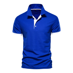 Nuevos y elegantes polos bordados personalizados de tela transpirable para hombre, polos de verano de secado rápido para hombre - Product Image 3