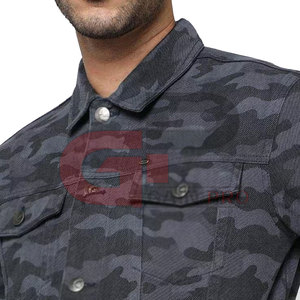 Chaqueta vaquera para hombre de ropa informal a la venta en línea, chaqueta vaquera ligera de alta calidad para uso masculino - Product Image 5