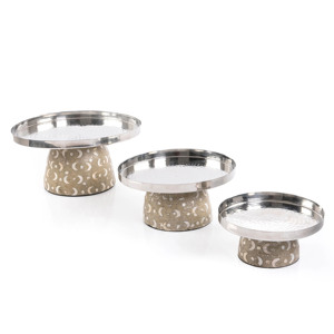 Producto más vendido, soporte para pastel de nácar, bandeja para servir de Ramadán bohemio, platos para Decoración de mesa, molde de resina epoxi - Product Image 5
