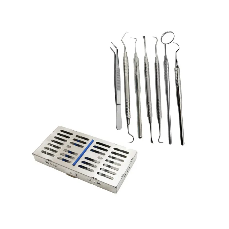 Набор стоматологических инструментов для чистки зубов