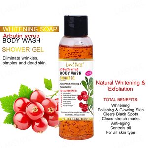 Gel Douche Éclaircissant pour le Corps 118ml, Savon Liquide, Effets Hydratants et Exfoliants, Parfumé - Product Image 3