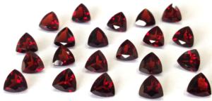 โกเมนธรรมชาติล้านล้านเหลี่ยมเพชรพลอย3มม.-โกเมนสีแดงหลวมคุณภาพสูง - Product Image 2