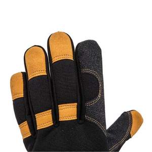 Prix usine Gants d'assemblage Gants de travail d'assemblage en cuir de grain de chèvre pour une utilisation quotidienne dans la construction - Product Image 6