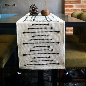 Chemin de table en coton de luxe en gros de qualité supérieure décoration vintage pour chemin de table intérieur extérieur pour décoration de table - Product Image 5