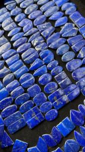 Alta calidad, tamaño personalizado, lapislázuli suelto, cabujón azul, gemas, materiales naturales semipreciosos para hacer joyas, venta al por mayor - Product Image 6