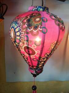 ¡Tendencia caliente 2025! Linterna de seda vietnamita // Linterna de seda ecológica para eventos // Sra. Beatrix - Product Image 5