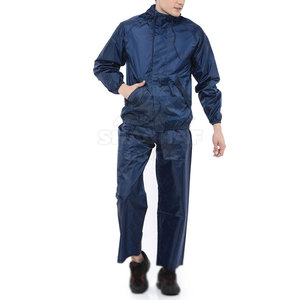 Ensemble coupe-vent deux pièces, veste et pantalon, léger et au style simple pour un usage quotidien - Product Image 4