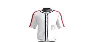 Uniformes de béisbol y sóftbol de poliéster 100% al por mayor conjuntos transpirables clásicos y únicos de nuevo diseño con servicios OEM personalizados - Product Image 4