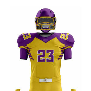 Custom Made Sports Wear Solid Color American <b>Football</b> Uniform / High-Quality Manufacturer American <b>Football</b> Uniform - Product Image 4