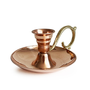 Shark Anatolia Handmade Copper <b>Candle</b> <b>Stick</b> Holder Home Decoration Christmas Romantic Look 10 cm - Product Image 3