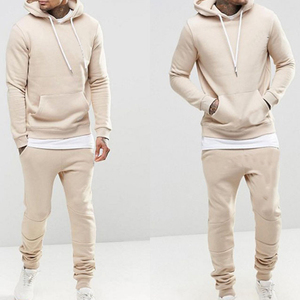 Combinaison de sport d'hiver confortable et respirante pour homme, tenue décontractée pour la salle de sport, la remise en forme, l'entraînement, la course à pied, jogging, vêtements de survêtement pour homme - Product Image 1