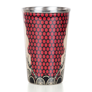 Accessoire de service d'eau potable en verre en acier imprimé émail personnaliser emballage avec forme ronde imprimée - Product Image 3