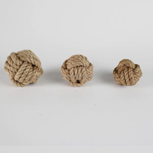 Juguetes de Cáñamo Ecológicos Diseñados para Lanzar y Recoger, Juguetes Seguros para Masticar que Limpian los Dientes y las Encías y Alivian la Ansiedad - Product Image 2