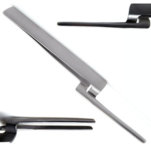 คีมจับกระดาษจัดฟันแบบตรง 3 ชิ้น ขนาด 6 นิ้ว ทำจากสแตนเลสสตีล เครื่องมือผ่าตัดแบบใช้มือ  ฐานรากของเครื่องมือผ่าตัด - Product Image 3