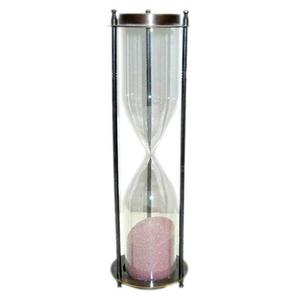 สินค้าคุณภาพดีทองเหลืองเดินเรือพร้อมโต๊ะสินค้าโลหะส่งเสริมการขายทางทะเลทองเหลืองการออกแบบที่ไม่ซ้ํากันนาฬิกาทรายทรายตั้งเวลาเข็มทิศ - Product Image 5