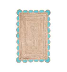 Vente en gros de 100% tapis tressés en jute tissés à la main Dhurries tapis pour ménage salon ensemble de tapis en coton - Product Image 5