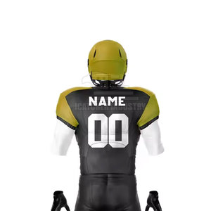 Kit de uniforme de fútbol americano con tela de malla ligera y pantalones acolchados reforzados - Product Image 5