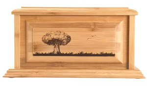 Urnas Funerarias Decorativas Modernas de Madera para Adultos, Urnas Hechas a Mano para Hombre y Mujer - Product Image 4